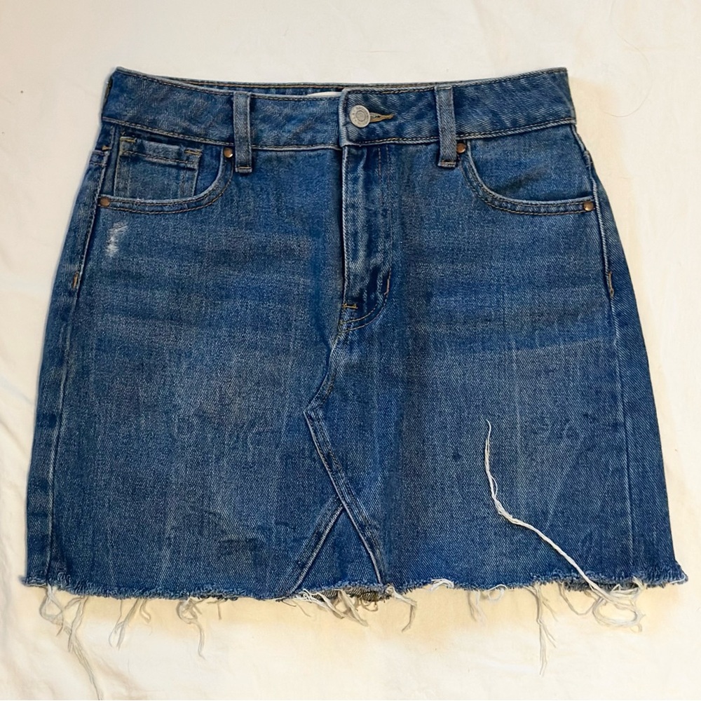 Pac Sun denim mini skirt